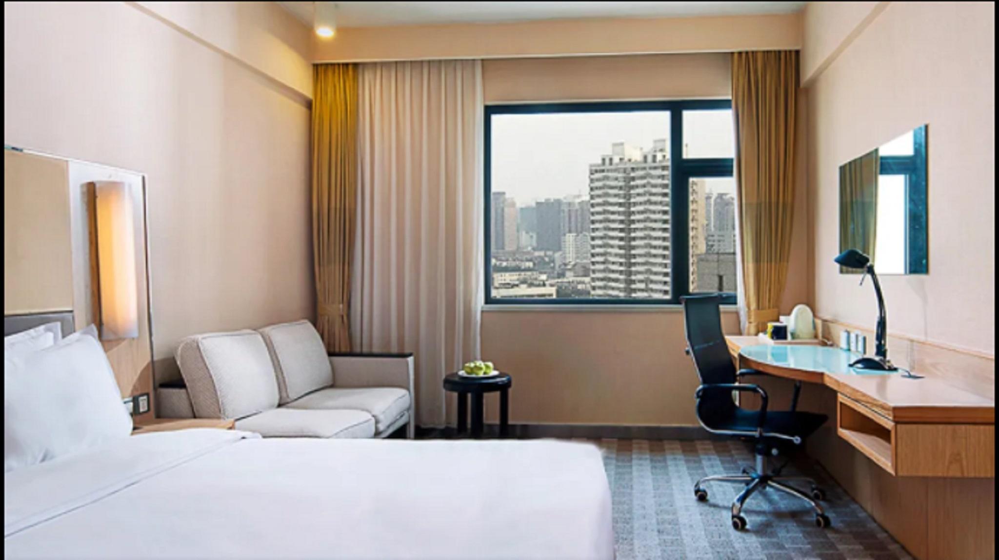 Holiday Inn Express Zhengzhou Zhongzhou By Ihg Экстерьер фото
